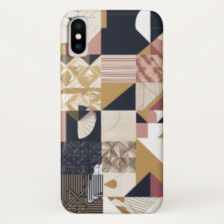Geometrisch modern Abstract telefoonhoesontwerp Case-Mate iPhone Case