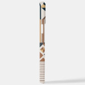 Geometrisch modern Abstract telefoonhoesontwerp iPhone Hoesje (Rechterkant)