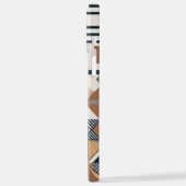 Geometrisch modern Abstract telefoonhoesontwerp iPhone Hoesje (Linkerkant)