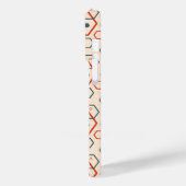 Geometrisch modern gekleurd zeshoekig patroon Case-Mate iPhone case (Achterkant / Links)