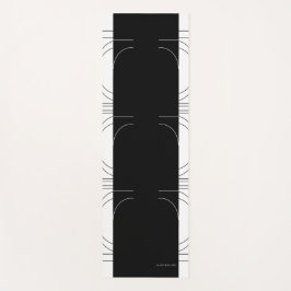 Geometrisch Modern Minimalistisch Elegant Geperson Yogamat