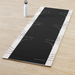 Geometrisch Modern Minimalistisch Elegant Geperson Yogamat