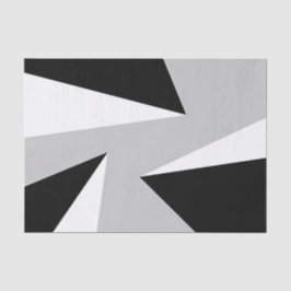 Geometrisch monochroom papier