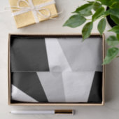 Geometrisch monochroom papier (Geschenk)