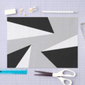 Geometrisch monochroom papier (Craft)