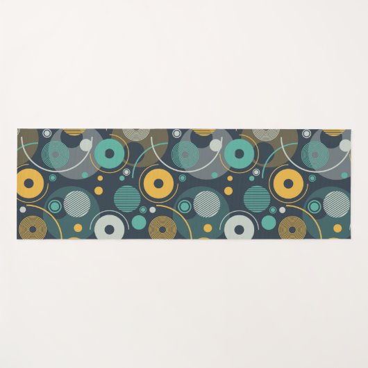 geometrisch monochroom yogamat (Voorkant (horizontaal))