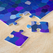 Geometrisch mosiacaal gezien... legpuzzel (Zijkant)