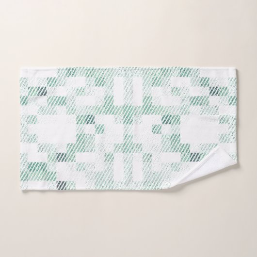 Geometrisch mozaïek bad handdoek (Handdoek)