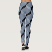 Geometrisch mozaïekontwerp leggings (Achterkant)