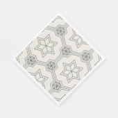 Geometrisch naaamless Pattern Napkins Servet (Hoek)