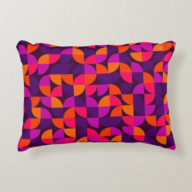 Geometrisch naadloos patroon. Abstract  vinta Accent Kussen (Voorkant)