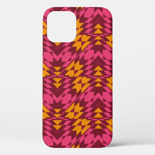 Geometrisch naadloos patroon Case-Mate iPhone case (Achterkant)