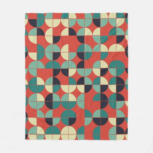 Geometrisch , naadloos patroon. fleece deken (Voorkant)