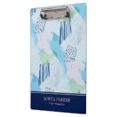 Geometrisch naadloos patroon klembord (Links)