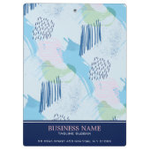 Geometrisch naadloos patroon klembord (Achterkant)