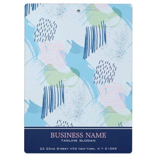 Geometrisch naadloos patroon klembord (Achterkant)