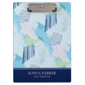 Geometrisch naadloos patroon klembord (Voorkant)