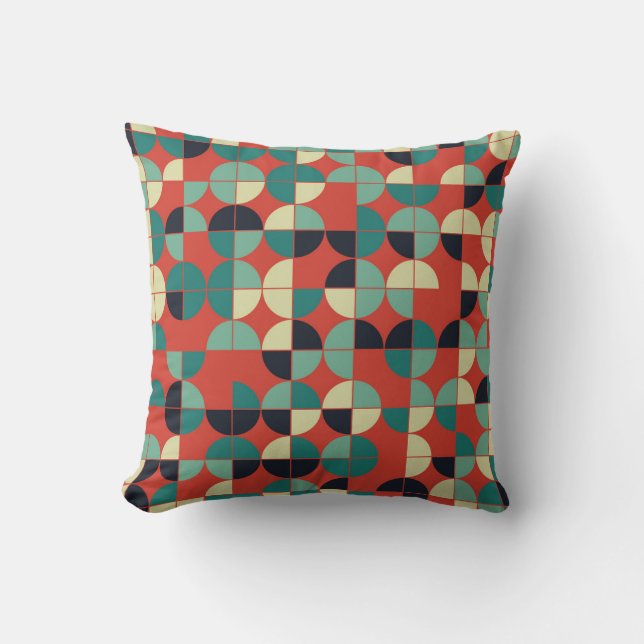 Geometrisch , naadloos patroon. kussen (Voorkant)