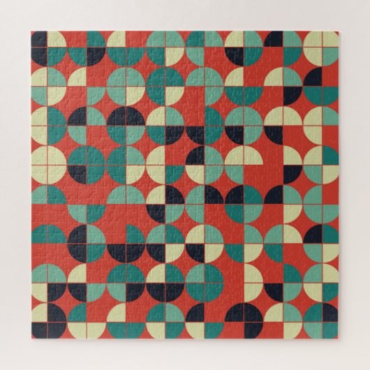 Geometrisch , naadloos patroon. legpuzzel (Verticaal)