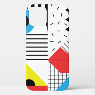 Geometrisch naadloos patroon met abstracte vormen Case-Mate iPhone case
