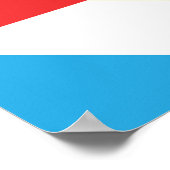 Geometrisch naadloos patroon met abstracte vormen poster (Hoek)