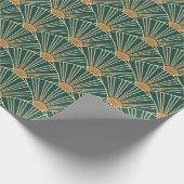 Geometrisch naadloos patroon met gouden lijnen. Gr Cadeaupapier (Hoek)