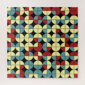 Geometrisch naadloos patroon, modern ontwerp. legpuzzel (Verticaal)