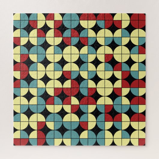 Geometrisch naadloos patroon, modern ontwerp. legpuzzel (Verticaal)