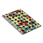 Geometrisch naadloos patroon, modern ontwerp. notitieboek (Rechterzijde)