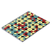 Geometrisch naadloos patroon, modern ontwerp. notitieboek (Linkerzijde)