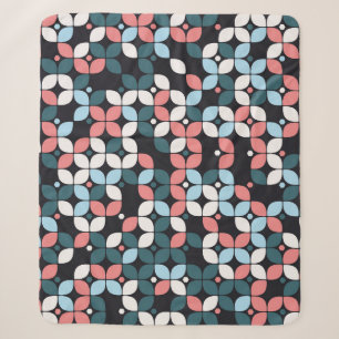 geometrisch naadloos patroon, ontwergeometrisch, s sherpa deken