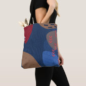geometrisch nacht-Tas Tote Bag (Dichtbij)