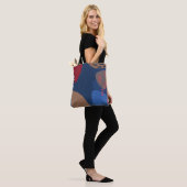 geometrisch nacht-Tas Tote Bag (Op model)