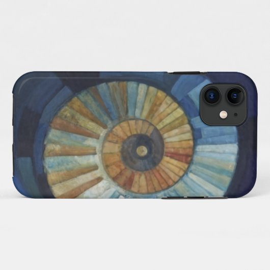 Geometrisch Nautilus-ontwerp Case-Mate iPhone Case (Achterkant (horizontaal))
