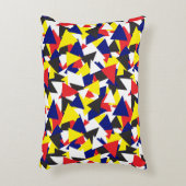 Geometrisch Nautisch Vlagpatroon Accent Kussen (Voorkant(Verticaal))