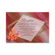 Geometrisch - Navy-Gold Flower Bouquet Theme