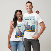 geometrisch new york t-shirt (Unisex)
