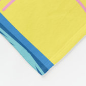 Geometrisch Noords: Abstracte achtergrond. Fleece Deken (Hoek)
