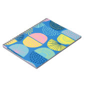 Geometrisch Noords: Abstracte achtergrond. Notitieboek (Linkerzijde)