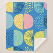 Geometrisch Noords: Abstracte achtergrond. Sherpa Deken (Voorkant)