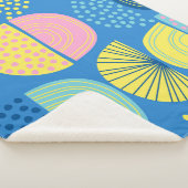 Geometrisch Noords: Abstracte achtergrond. Sherpa Deken (3/4)