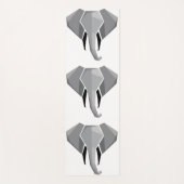 Geometrisch Olifantenkop  Yogamat (Voorkant)