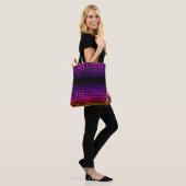 Geometrisch Ombre Sunset Pattern Tas (Op model)