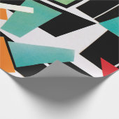 Geometrisch omslagpapier cadeaupapier (Hoek)