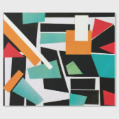 Geometrisch omslagpapier cadeaupapier (Vlak)