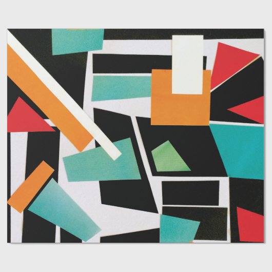 Geometrisch omslagpapier cadeaupapier (Vlak)