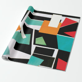 Geometrisch omslagpapier cadeaupapier