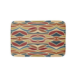 Geometrisch ondoorzichtig Glazen in lood stijlontw Badmat