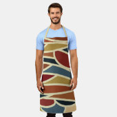 Geometrisch ondoorzichtig Glazen in lood stijlontw Schort (Gedragen)