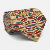 Geometrisch ondoorzichtig Glazen in lood stijlontw Stropdas (Opgerold)